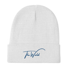 Load image into Gallery viewer, 'The World' Embroidered Beanie