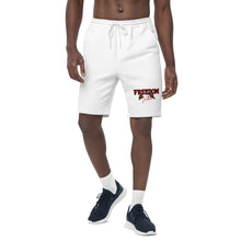 Load image into Gallery viewer, White Freedom Fleece Shorts