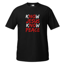Load image into Gallery viewer, 'Know Jesus' Tee - Black