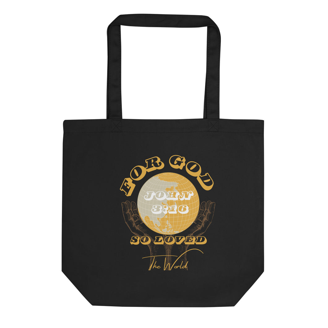 'For God So Loved The World' Tote Bag