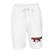 Cargar imagen en el visor de la galería, White Freedom Fleece Shorts

