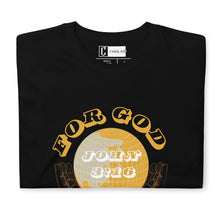 Load image into Gallery viewer, &#39;For God So Loved The World&#39; Tee - Black
